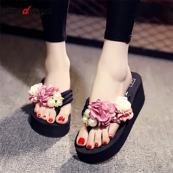 Summer Slippers Platform Wedge Sandals Women Beach Slippers Ladies High Heel Shoes Wedge Slippers Sandals chaussures femme
Summer Slippers Platform Wedge Sandals Women Beach Slippers Ladies High Heel Shoes Wedge Slippers Sandals chaussures femme