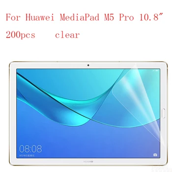 Transparent Lcd Screen Protector Film for Huawei MediaPad M5 Pro 10.8" explosion-proof membrane without retail packing 200X/lot
Transparent Lcd Screen Protector Film for Huawei MediaPad M5 Pro 10.8" explosion-proof membrane without retail packing 200X/lot
