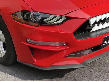 Fit for Ford MUSTANG 2018 MP front fog lamp eyebrow blade wing decoration air knife;
Fit for Ford MUSTANG 2018 MP front fog lamp eyebrow blade wing decoration air knife;