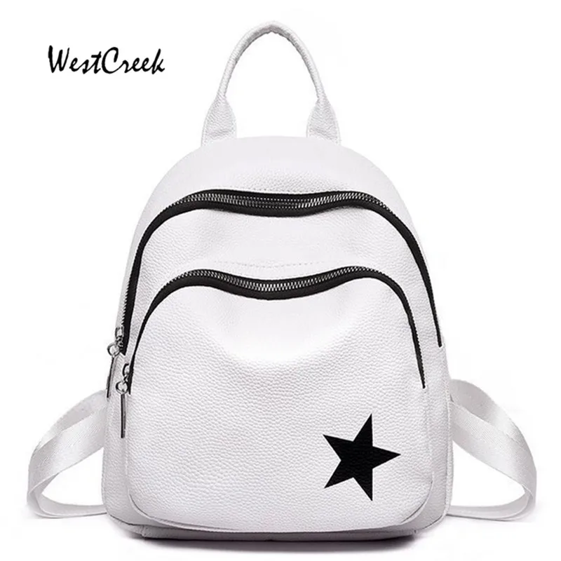 WESTCREEK Brand Women College Wind Leisure Travel Soft Small Leather Backpack School Bags for Teenage Girls
WESTCREEK Brand Women College Wind Leisure Travel Soft Small Leather Backpack School Bags for Teenage Girls