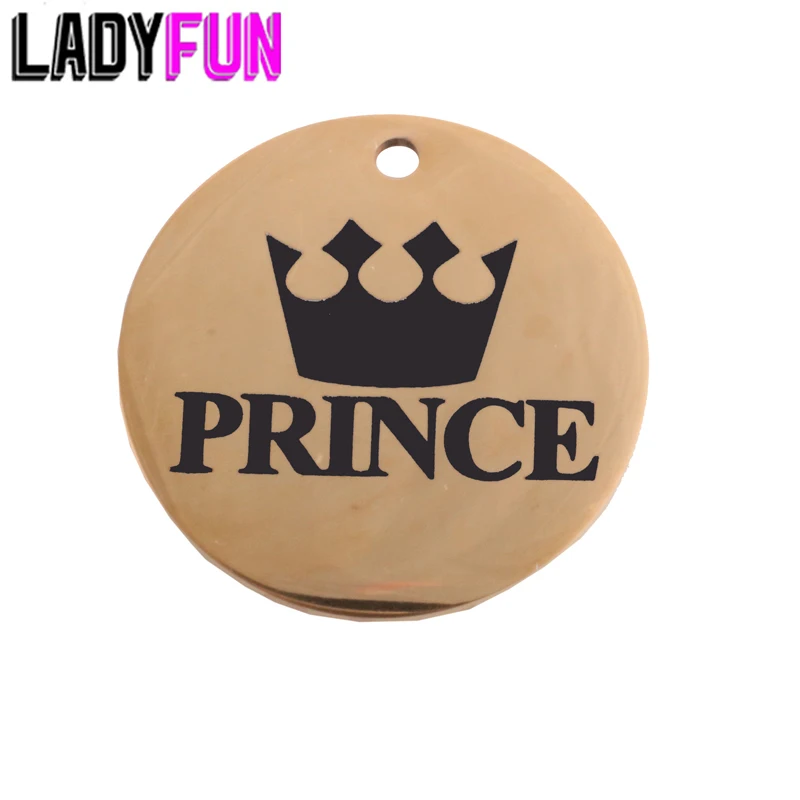 PRINCE & PRINCESS Charms , Personalized Stainless Steel PRINCE AND PRINCESS Crown Design Charm 10pcs/lot 3 color for choose
PRINCE & PRINCESS Charms , Personalized Stainless Steel PRINCE AND PRINCESS Crown Design Charm 10pcs/lot 3 color for choose
