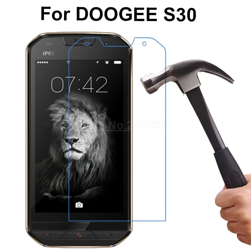 Doogee S30 высококачественное закаленное стекло 9H Ультрапрозрачная защитная пленка