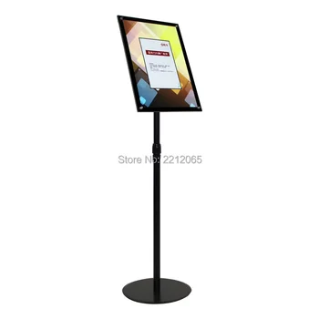 A3 Adjustable Pedestal Sign Holder Floor Display Poster Stands with Clear Acrylic Frames for Ads,Menu (Silver as default)
A3 Adjustable Pedestal Sign Holder Floor Display Poster Stands with Clear Acrylic Frames for Ads,Menu (Silver as default)