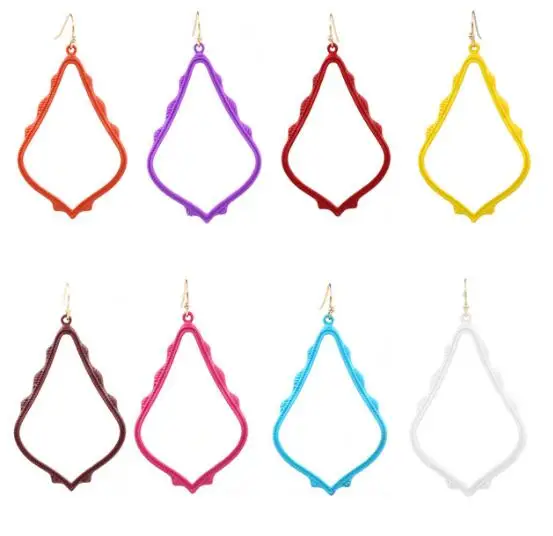 Fashion Desinger Inspired Colored Matte Water Drop Earrings Great Gift for Friends
Fashion Desinger Inspired Colored Matte Water Drop Earrings Great Gift for Friends