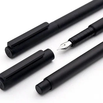 High-end Classic Black KACO TUBE Fountain Pen Set 0.5mm Gift Ink Pens for Student Teacher Business Partner Writing Stationery
High-end Classic Black KACO TUBE Fountain Pen Set 0.5mm Gift Ink Pens for Student Teacher Business Partner Writing Stationery