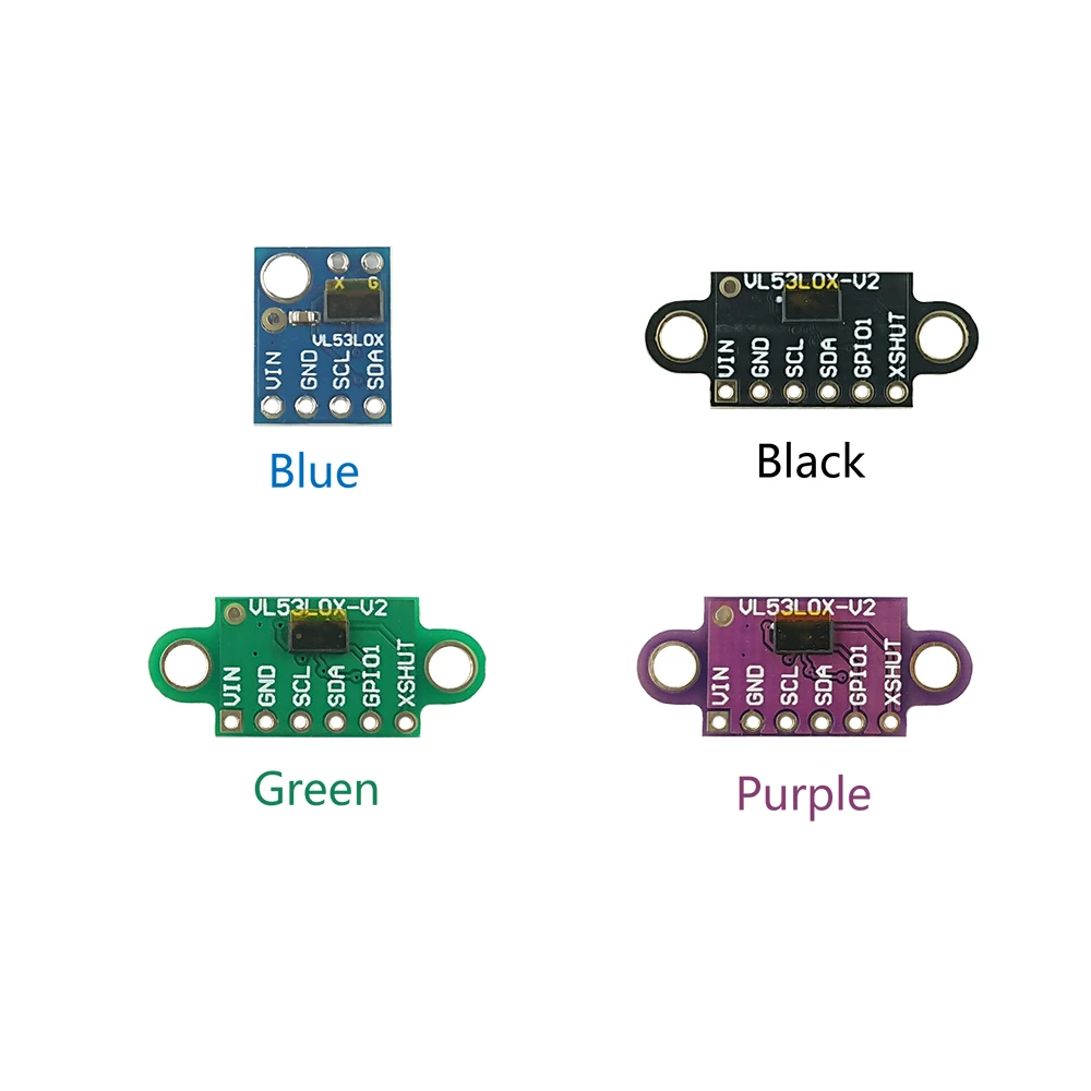 Thinary Electronic VL53L0X Time-of-Flight (ToF) Laser Ranging Sensor Breakout 940nm GY-VL53L0XV2 Laser Distance Module I2C IIC
Thinary Electronic VL53L0X Time-of-Flight (ToF) Laser Ranging Sensor Breakout 940nm GY-VL53L0XV2 Laser Distance Module I2C IIC