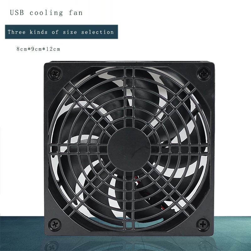 USB 8cm/9cm/12cm 5V silent cooling fan with plastic mesh cover, suitable for laptop/TV box/ receiver /Xbox/PS4 /projector/router
USB 8cm/9cm/12cm 5V silent cooling fan with plastic mesh cover, suitable for laptop/TV box/ receiver /Xbox/PS4 /projector/router