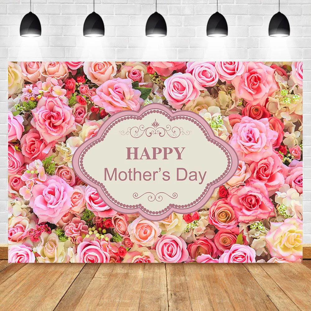 NeoBack Custom Happy Mother's Day Photography Background Pink Flowers Floral Elegant Lady Photography Backdrops Studio Shoots
NeoBack Custom Happy Mother's Day Photography Background Pink Flowers Floral Elegant Lady Photography Backdrops Studio Shoots