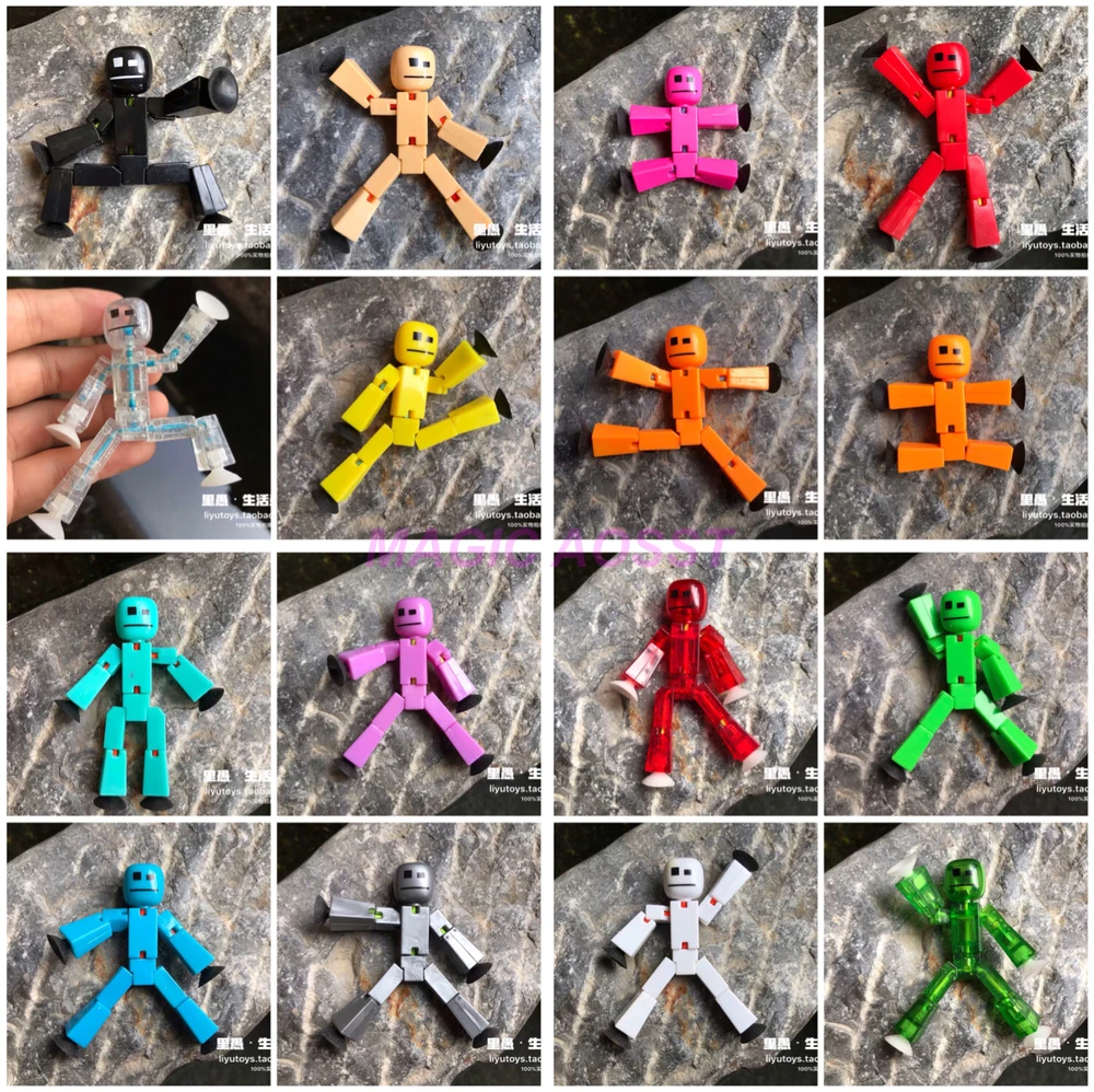 Can Choose 8cm Sticky Robot Action Toy Figures with Sucker Deformable Plastic Animals Figure Stikbot Toys
Can Choose 8cm Sticky Robot Action Toy Figures with Sucker Deformable Plastic Animals Figure Stikbot Toys