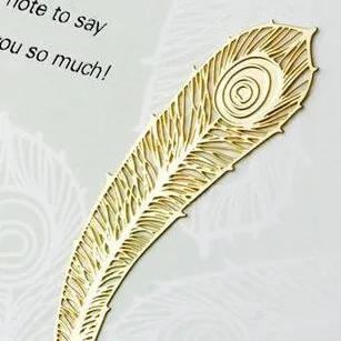 20pcs/set Vintage Bookmarks Cartoon Peacock feather plated 18K gold stainless steel Share tab for books metal bookends gift
20pcs/set Vintage Bookmarks Cartoon Peacock feather plated 18K gold stainless steel Share tab for books metal bookends gift