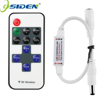 1Pc Mini RF Wireless Led Remote Controller Led Dimmer Controller For Single Color Light Strip SMD5050/3528/5730/5630/3014
1Pc Mini RF Wireless Led Remote Controller Led Dimmer Controller For Single Color Light Strip SMD5050/3528/5730/5630/3014
