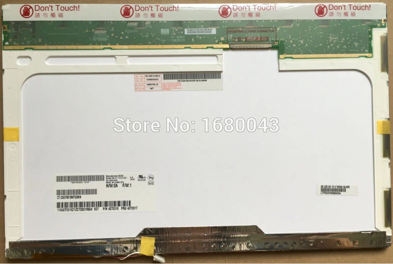 B154EW01 V.9 fit CLAA154WB03 LTN154AT01 LN154X3-L01 LP154W01 LP154WX4 N154I1-L0A