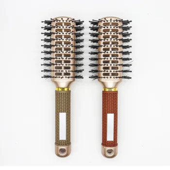 Double-sided Bristle & Rids 9 Rows Comb Heat Resistance Air Transfer Hairbrushs Detangling Brush Barrel Comb Hairdresser 1243
Double-sided Bristle & Rids 9 Rows Comb Heat Resistance Air Transfer Hairbrushs Detangling Brush Barrel Comb Hairdresser 1243