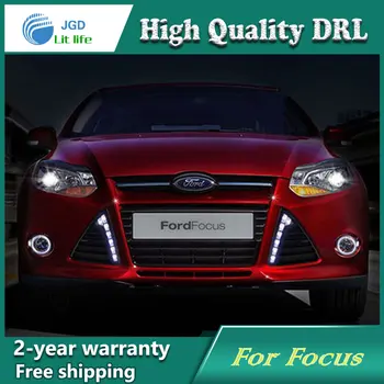 Free shipping !12V 6000k LED DRL Daytime running light case for Ford Focus 2012 fog lamp frame Fog light Car styling
Free shipping !12V 6000k LED DRL Daytime running light case for Ford Focus 2012 fog lamp frame Fog light Car styling