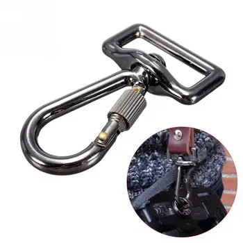 Trigger Snap Hook for Camera Strap Sling, Zinc Alloy Quick Release Snap Hook Ring Carabiner Screw Lock for DSLR Bags Sling Strap
Trigger Snap Hook for Camera Strap Sling, Zinc Alloy Quick Release Snap Hook Ring Carabiner Screw Lock for DSLR Bags Sling Strap