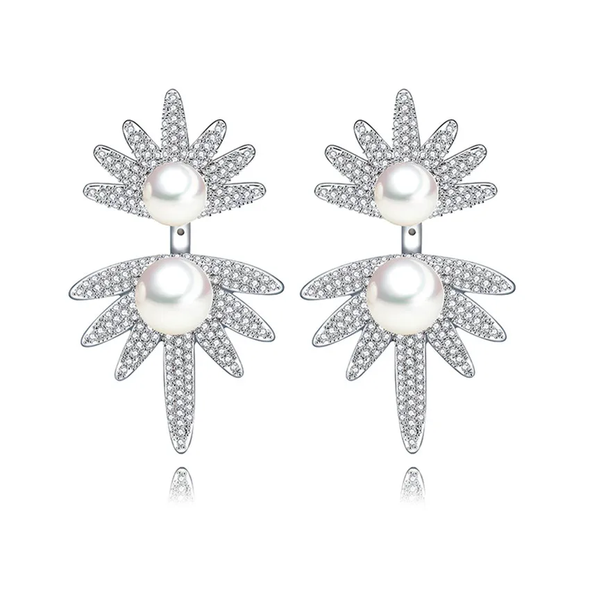 Luxury Special Design CZ Crystal Pearl women Drop Earring Mirco Paved Delicate Deluxe Bridal Wedding Party Dangle Jewelry Gift
Luxury Special Design CZ Crystal Pearl women Drop Earring Mirco Paved Delicate Deluxe Bridal Wedding Party Dangle Jewelry Gift