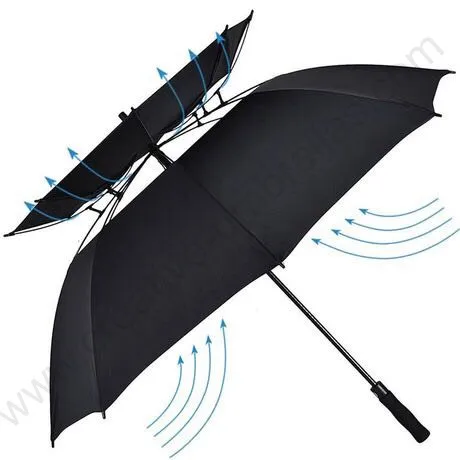 132cm visible real double layers frame ventilation anti-thunder fiberglass auto open windproof anti static golf umbrella
132cm visible real double layers frame ventilation anti-thunder fiberglass auto open windproof anti static golf umbrella