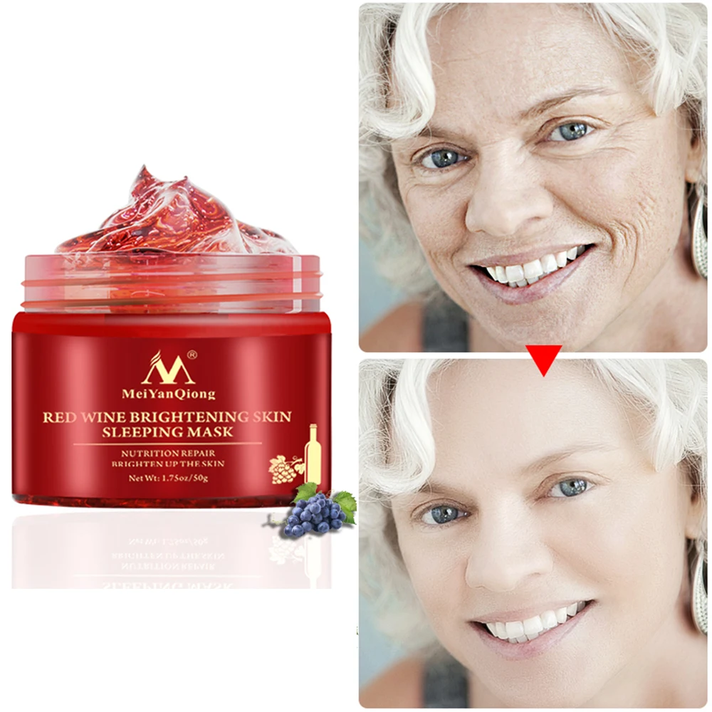 Manooby drop shipping Ladies sleep mask red wine nourishing tender skin antioxidant sleep mask hot sale
Manooby drop shipping Ladies sleep mask red wine nourishing tender skin antioxidant sleep mask hot sale