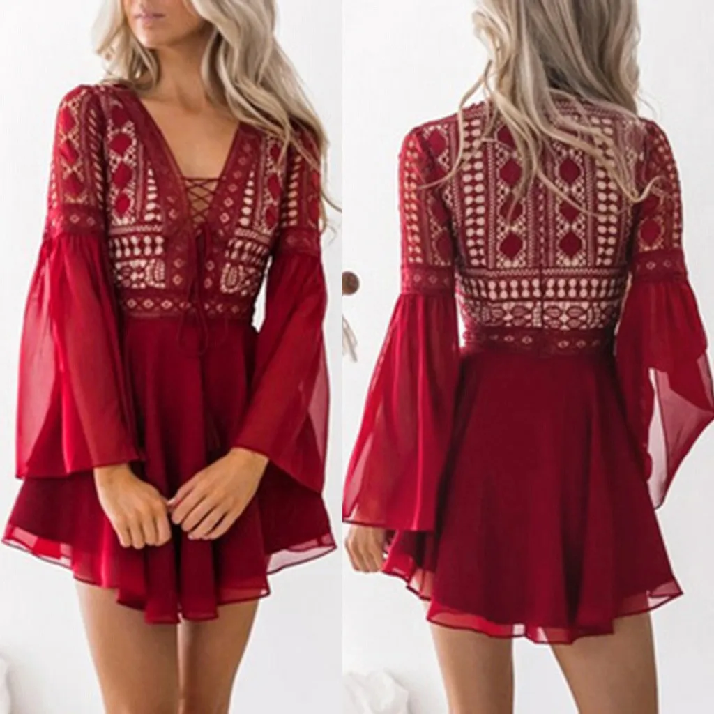 TELOTUNY Maternity Dress Polyester Lace Long Sleeve Cocktail Bandage Dresses Women Pregnant Summer Party Bodycon Dresses 19L0423
TELOTUNY Maternity Dress Polyester Lace Long Sleeve Cocktail Bandage Dresses Women Pregnant Summer Party Bodycon Dresses 19L0423