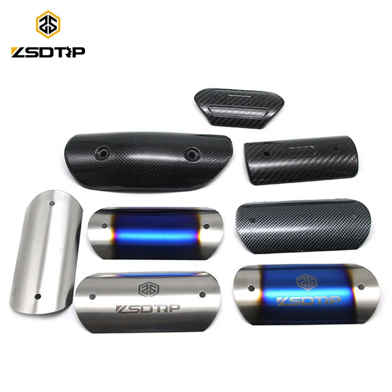 ZSDTRP Motorcycle Exhaust Carbon Fiber Protector Heat Shield Cover Guard For Akrapovic Yoshimura AR SC Exhaust
ZSDTRP Motorcycle Exhaust Carbon Fiber Protector Heat Shield Cover Guard For Akrapovic Yoshimura AR SC Exhaust