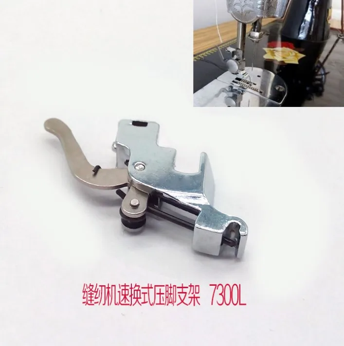 High Shank Presser Foot Holder/Adapter,Domestic Multi-Function Sewing Machine Parts,2Pcs/Lot,For Standard Snap-on Feet...
High Shank Presser Foot Holder/Adapter,Domestic Multi-Function Sewing Machine Parts,2Pcs/Lot,For Standard Snap-on Feet...