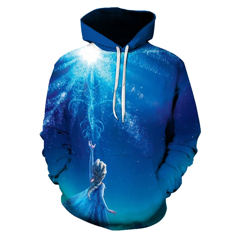 2019 new men's and women's 3D printing cartoon ice and snow series Sweatshirt spring and autumn exquisite style fashion hoodie
2019 new men's and women's 3D printing cartoon ice and snow series Sweatshirt spring and autumn exquisite style fashion hoodie