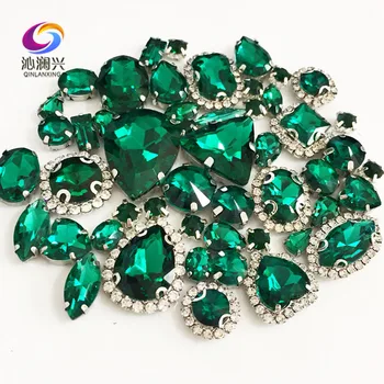 Malachite green Mix size Crystal buckle+claw rhinestone,Silver base galss sew on stones diy/Clothing accessories 50pcs/pack
Malachite green Mix size Crystal buckle+claw rhinestone,Silver base galss sew on stones diy/Clothing accessories 50pcs/pack