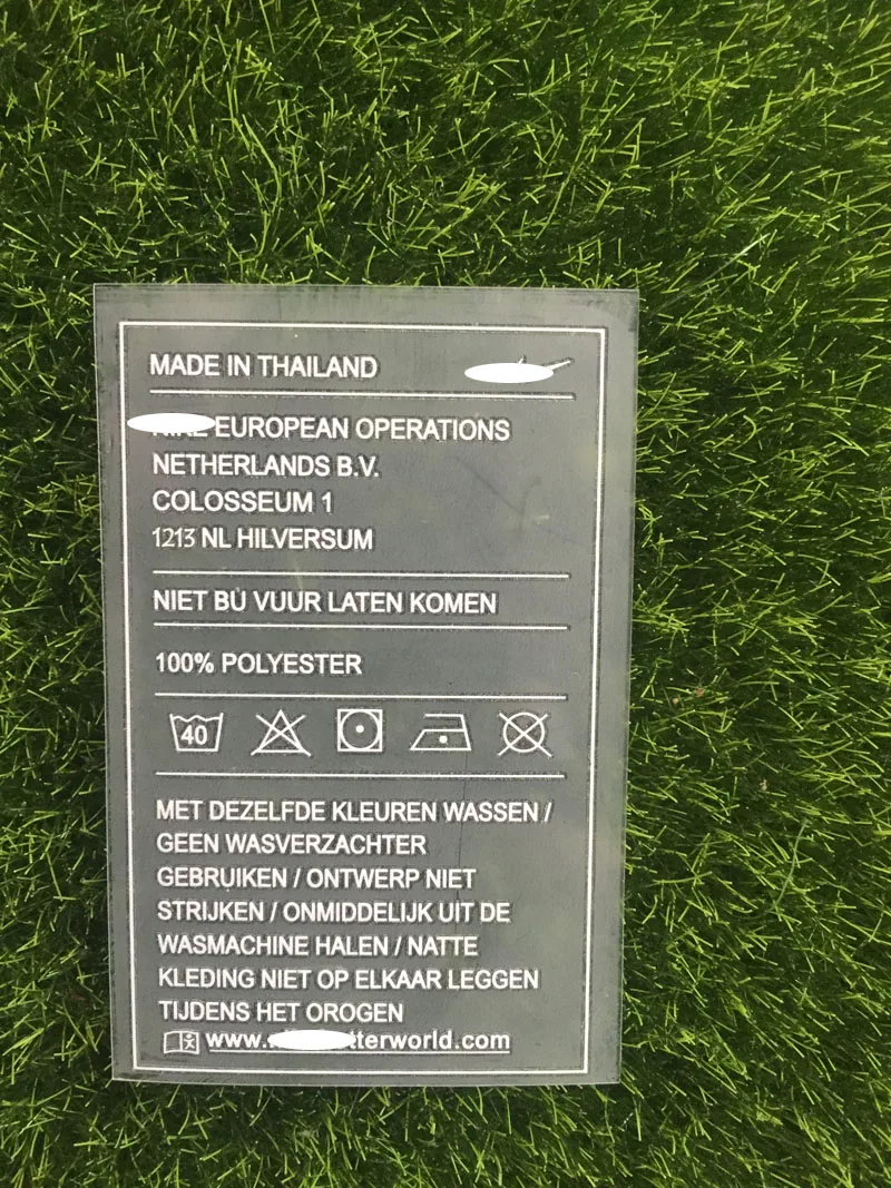 Holland Language Match Worn Player issuse Wash tag Heat Transfer Printing Soccer Patch badge
Holland Language Match Worn Player issuse Wash tag Heat Transfer Printing Soccer Patch badge