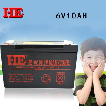 HE 6V rechargeable lead acid long life battery child toy car battery 10ah for ups fire emergency lights baby carrier 151x50x94mm
HE 6V rechargeable lead acid long life battery child toy car battery 10ah for ups fire emergency lights baby carrier 151x50x94mm