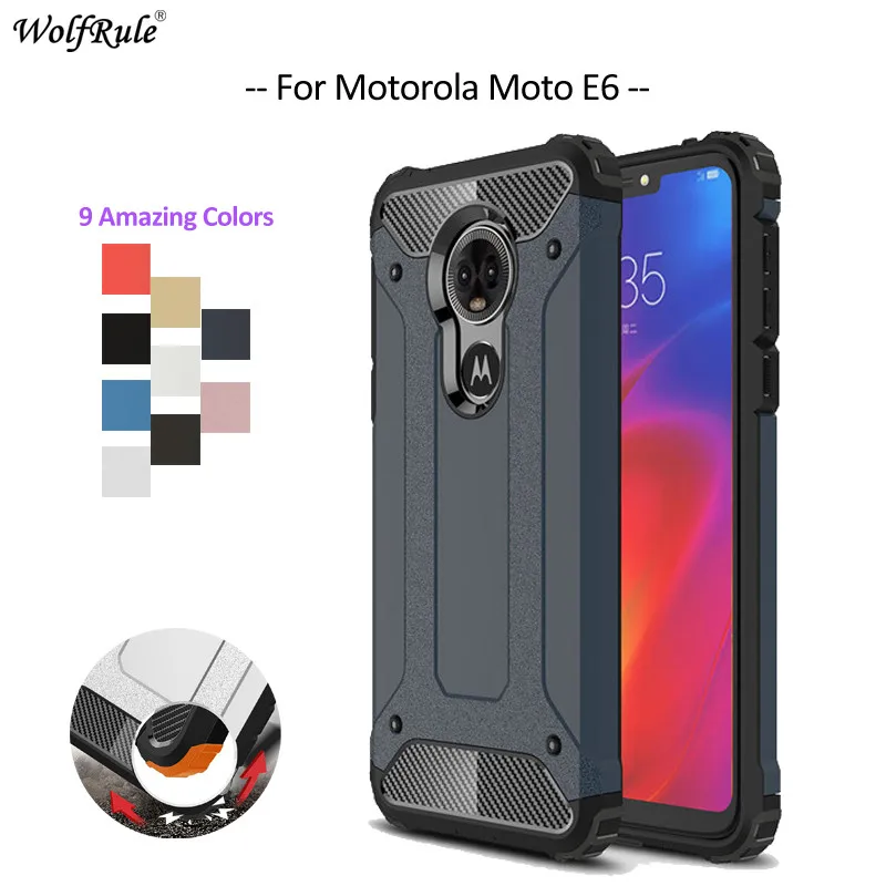 For Cover Motorola Moto E6 Case TPU & PC Armor Bumper Housings Protective Back Phone Case For Motorola Moto E6 Cover
For Cover Motorola Moto E6 Case TPU & PC Armor Bumper Housings Protective Back Phone Case For Motorola Moto E6 Cover