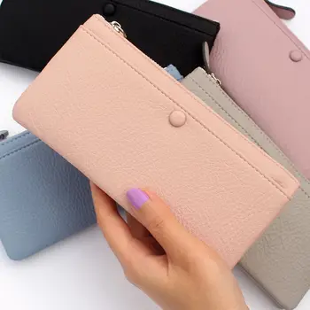 Vintage PU leather coin wallet women clutch purse,Female card money bags Lady hasp zipper wallets Round buckle Fashion purses
Vintage PU leather coin wallet women clutch purse,Female card money bags Lady hasp zipper wallets Round buckle Fashion purses