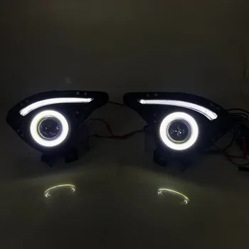 RQXR fog lamp driving light assembly For Mazda 2 demio cob angel eye led daytime running lights turn signal
RQXR fog lamp driving light assembly For Mazda 2 demio cob angel eye led daytime running lights turn signal