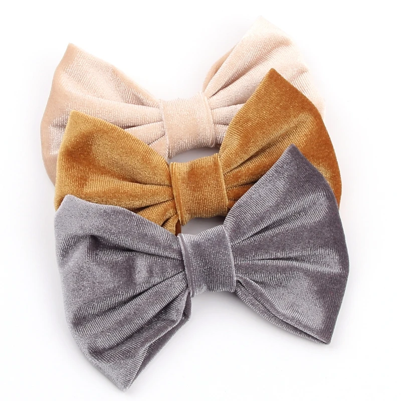 9pcs/lot Classic 5'' Soft Velvet Hair Bow For Girls Solid Bow for Headband Hair Clips Kids DIY Party Hair Accessorie Hairbands
9pcs/lot Classic 5'' Soft Velvet Hair Bow For Girls Solid Bow for Headband Hair Clips Kids DIY Party Hair Accessorie Hairbands