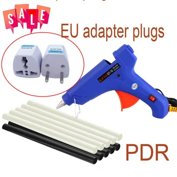 100w 100v-240v Fast Heat Hot Melt Glue Gun with 10 Pcs Glue Stick and1pc EU adapter plugs as gift-Dent Removal Tools
100w 100v-240v Fast Heat Hot Melt Glue Gun with 10 Pcs Glue Stick and1pc EU adapter plugs as gift-Dent Removal Tools