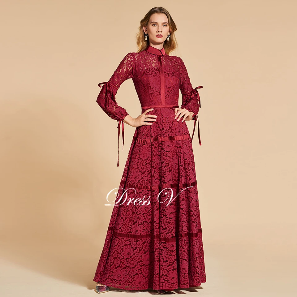 Verngo Simple White Straight Women Formal Evening Dresses High Neck