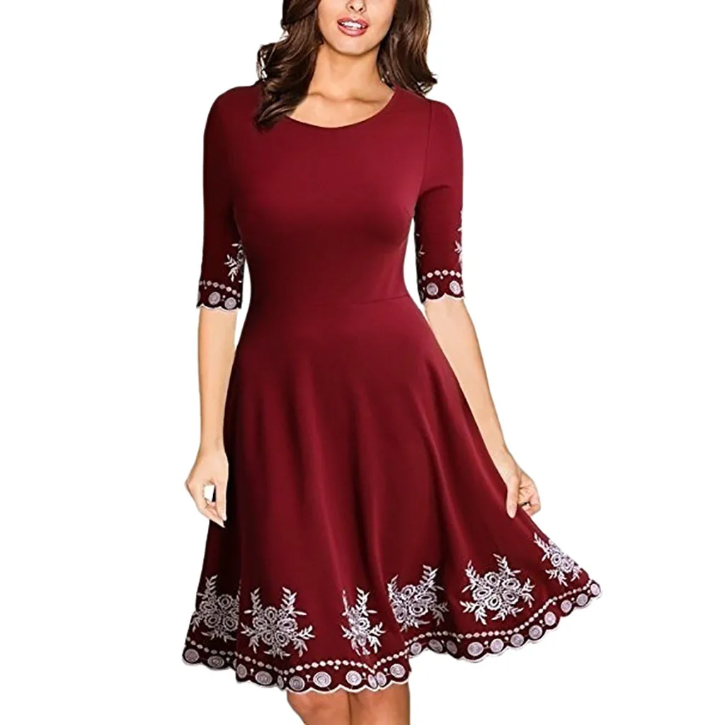 Dress Women Fashion Half Sleeve O-neck Sexy Dress Print Casual Slim S-5XL Mini Dress Girl
Dress Women Fashion Half Sleeve O-neck Sexy Dress Print Casual Slim S-5XL Mini Dress Girl