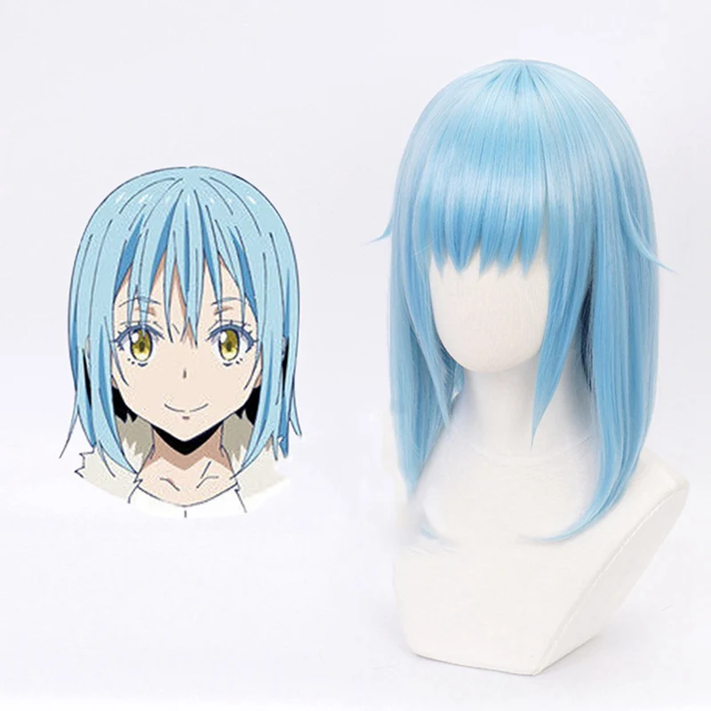 That Time I Got Reincarnated As A Slime Cosplay Wig Rimuru Tempest Wig Long Straight Heat Resistant Synthetic Hair Blue
That Time I Got Reincarnated As A Slime Cosplay Wig Rimuru Tempest Wig Long Straight Heat Resistant Synthetic Hair Blue