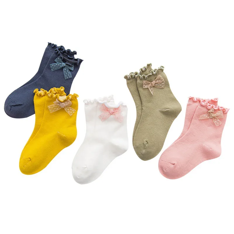 5 Pairs/Set Baby girl socks Princess Bows Socks Baby Socks Tube Booties Vertical Striped Toddler Kids Sock 3-13Y
5 Pairs/Set Baby girl socks Princess Bows Socks Baby Socks Tube Booties Vertical Striped Toddler Kids Sock 3-13Y