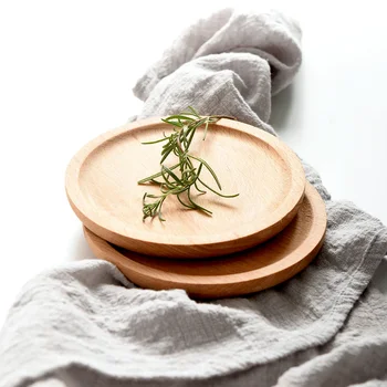 Beech Round Thick Breakfast Tray Home Snack Natural Wood Cake Dish Tea Tray Wooden Coaster
Beech Round Thick Breakfast Tray Home Snack Natural Wood Cake Dish Tea Tray Wooden Coaster