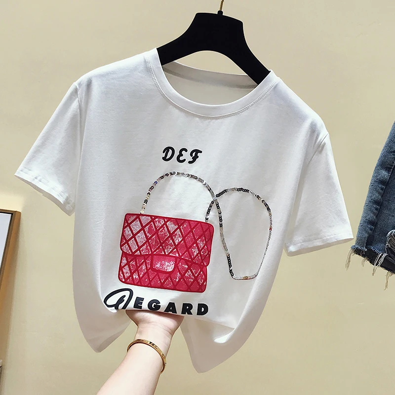 gkfnmt T Shirt Women Short Sleeve Print Tshirt Summer 2019 T-Shirt Casual Loose White Tee Shirt Femme Black Woman Clothes
gkfnmt T Shirt Women Short Sleeve Print Tshirt Summer 2019 T-Shirt Casual Loose White Tee Shirt Femme Black Woman Clothes