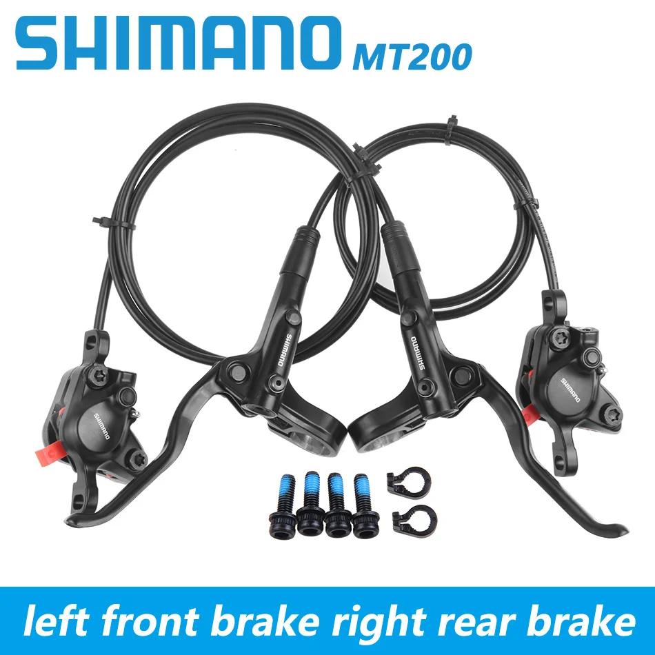 Shimano BR BL MT200 800*1550mm Brake bicycle bike mtb Hydraulic Disc brake set clamp mountain bike Brake Update from M315 Brake
Shimano BR BL MT200 800*1550mm Brake bicycle bike mtb Hydraulic Disc brake set clamp mountain bike Brake Update from M315 Brake