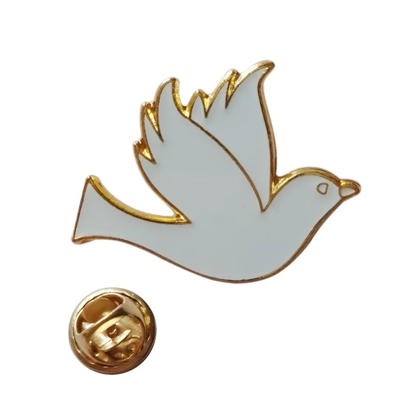 Custom quality metal white Dove lapel pin badge crafts-Iron+Paints+epoxy+butterfly button Free shipping/300pcs
Custom quality metal white Dove lapel pin badge crafts-Iron+Paints+epoxy+butterfly button Free shipping/300pcs