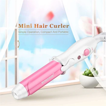 Mini Portable Curling iron Electric Curler Ceramic Hair Tongs Curls Professional Hair Curlers Large Wave Hair Curler Styler Tool
Mini Portable Curling iron Electric Curler Ceramic Hair Tongs Curls Professional Hair Curlers Large Wave Hair Curler Styler Tool