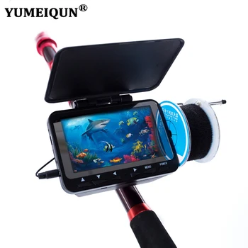 YUMEIQUN 15M Fish Finder Camera Ice Underwater Fishing Camera HD 1000TVL 4.3'' Monitor 8pcs Infrared IR LED Fishfinder Sunvisor
YUMEIQUN 15M Fish Finder Camera Ice Underwater Fishing Camera HD 1000TVL 4.3'' Monitor 8pcs Infrared IR LED Fishfinder Sunvisor