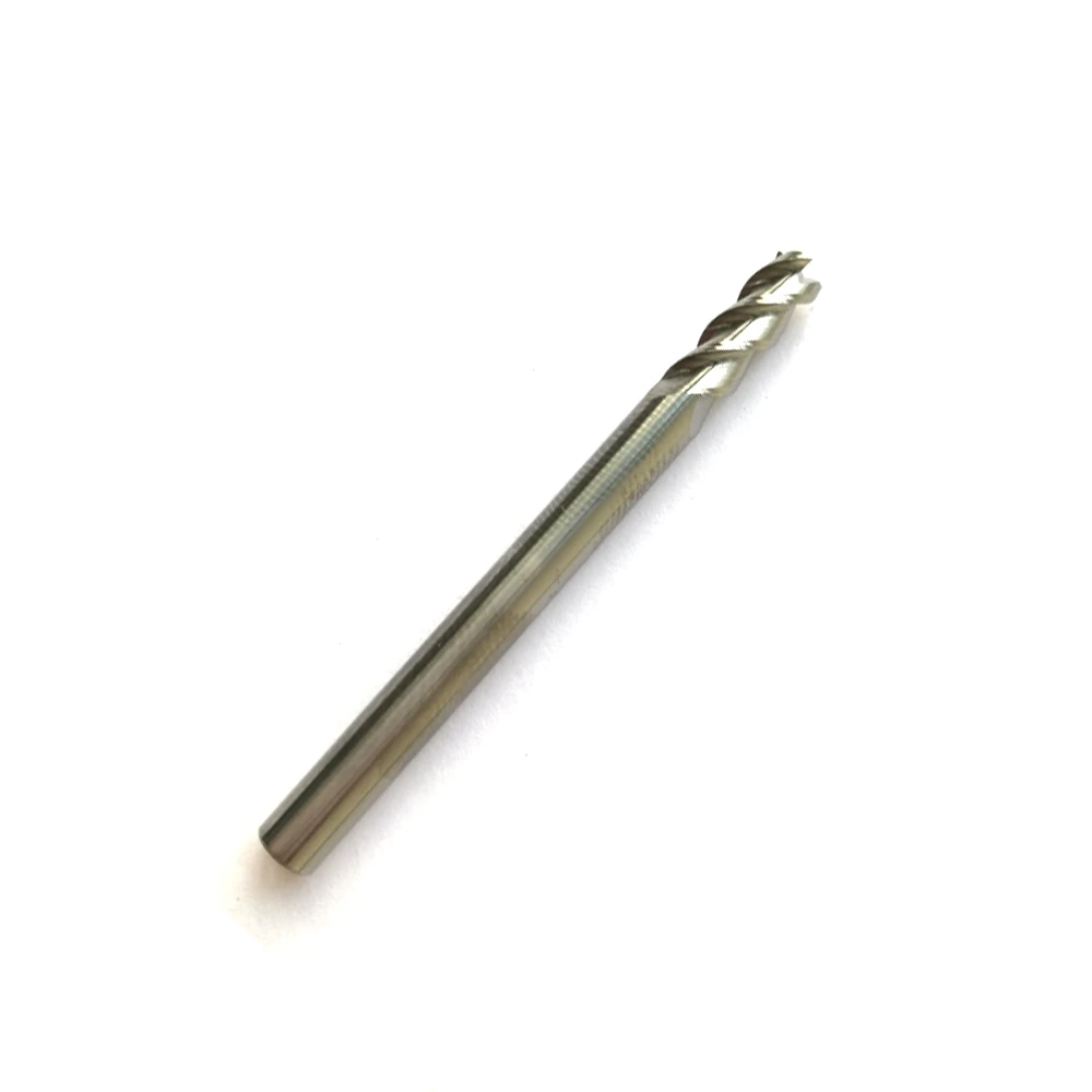 1pc 4mm D4*11*D4*50 HRC50 3 Flutes Milling cutters for Aluminum CNC Tools Solid Carbide CNC flat End mills Router bits
1pc 4mm D4*11*D4*50 HRC50 3 Flutes Milling cutters for Aluminum CNC Tools Solid Carbide CNC flat End mills Router bits