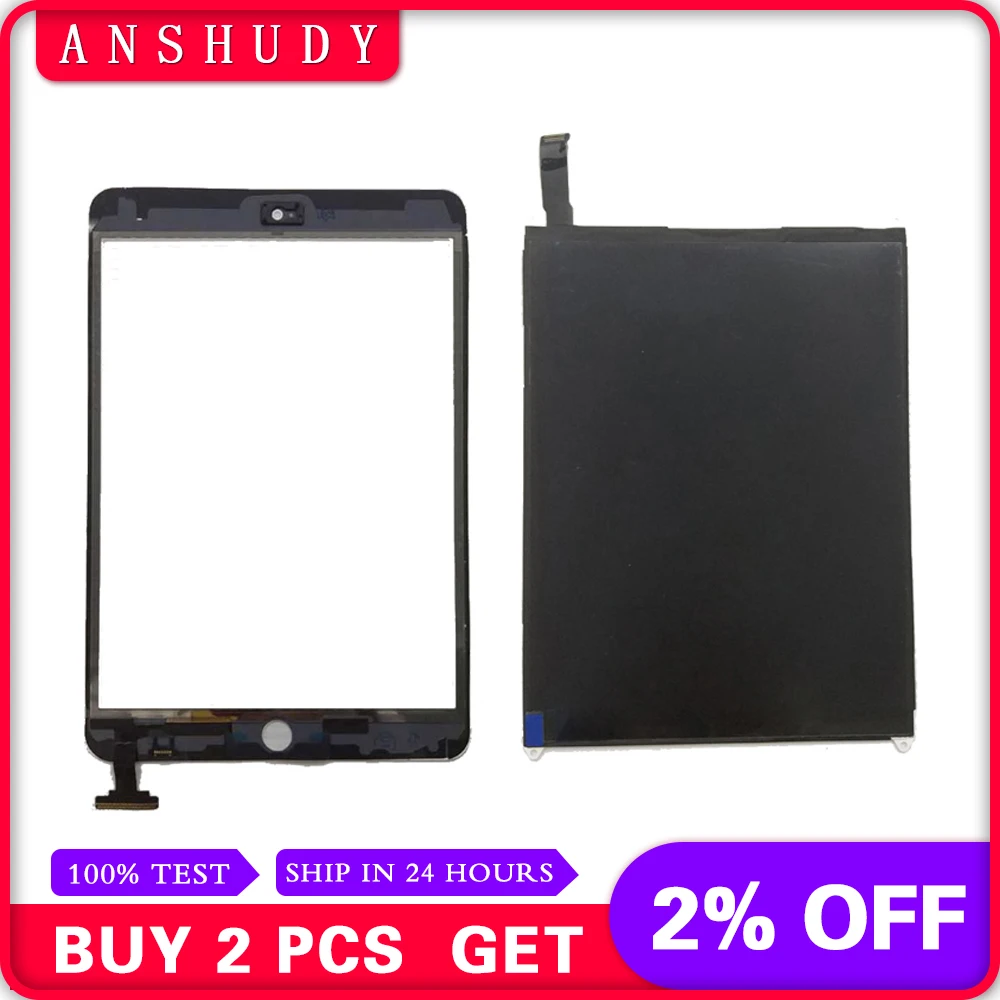 For iPad Mini 1 1st A1432 A1454 A1455 LCD Display Panel Monitor Module + Touch Screen Digitizer Sensor Glass
For iPad Mini 1 1st A1432 A1454 A1455 LCD Display Panel Monitor Module + Touch Screen Digitizer Sensor Glass