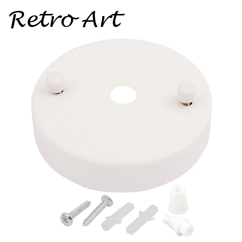 FREE shipping D100mm Ceiling Rose for Pendant Light kit Ceiling canopy with CORD GRIP-White 
FREE shipping D100mm Ceiling Rose for Pendant Light kit Ceiling canopy with CORD GRIP-White