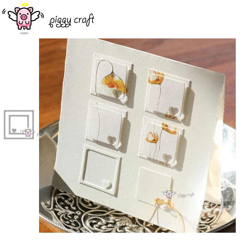 Piggy Craft metal cutting dies cut die mold 2Pcs Love square frame Scrapbook paper craft knife mould blade punch stencils dies
Piggy Craft metal cutting dies cut die mold 2Pcs Love square frame Scrapbook paper craft knife mould blade punch stencils dies