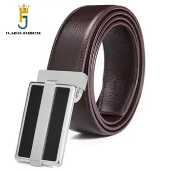 FAJARINA Unique Design Men's Fashion Pure Cowhide Striped Quality Brass Slide Buckle Metal Genuine Leather Belts for Men LUFJ717
FAJARINA Unique Design Men's Fashion Pure Cowhide Striped Quality Brass Slide Buckle Metal Genuine Leather Belts for Men LUFJ717