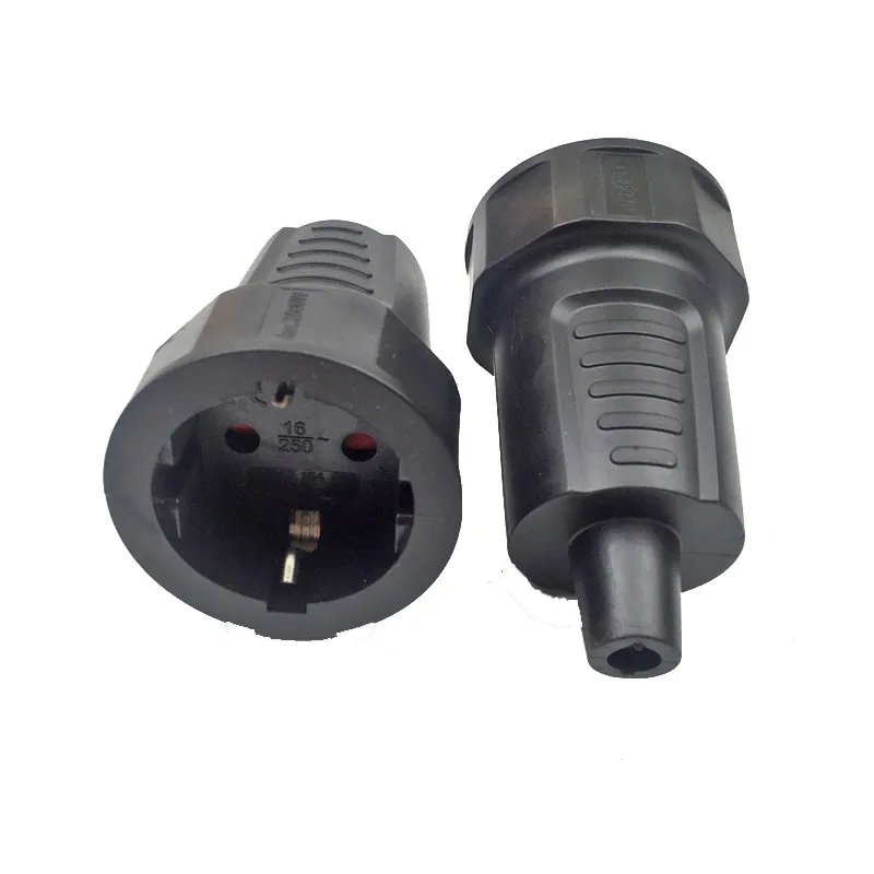2Pcs 16A European standard German industry Female Socket Wiring Detachable | Электроника